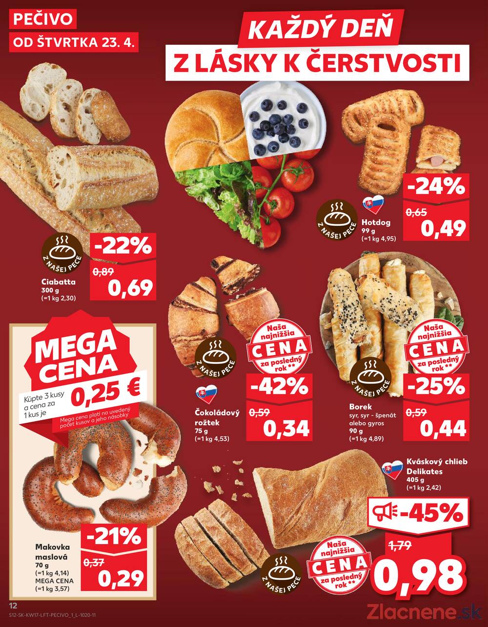 Kaufland 23.4. - 29.4. - Kaufland (Kasárenská, Šamorín)