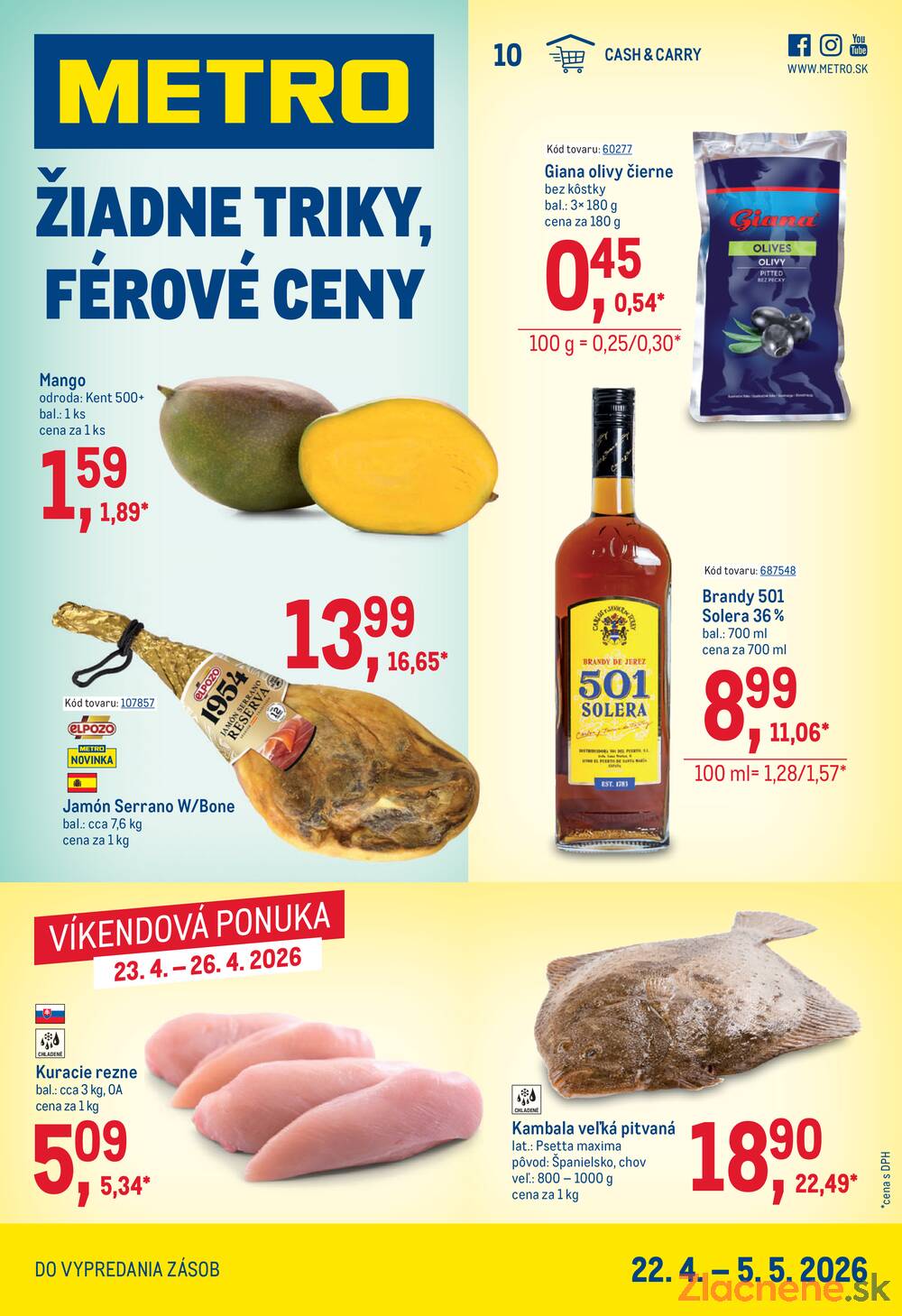 Leták METRO - METRO Maloobchod do 5.5. - strana 1