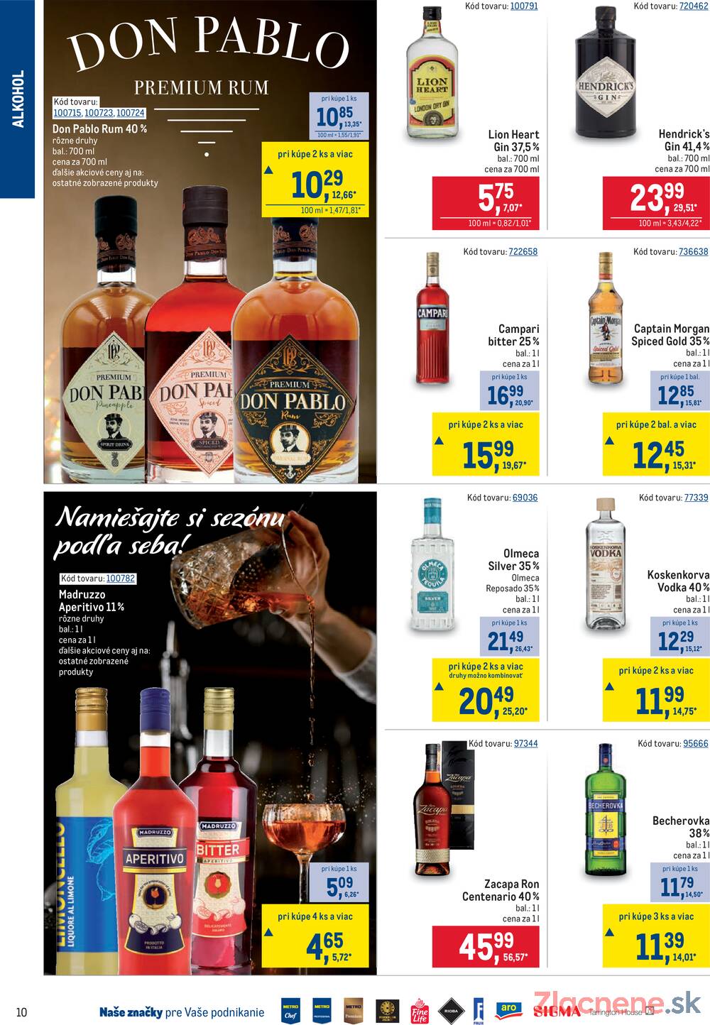 Leták METRO - METRO Otváráme sezónu do 5.5. - strana 10