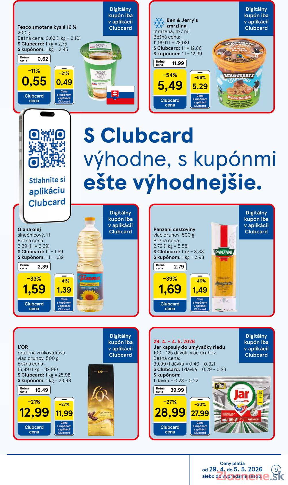 Leták Tesco - Tesco malé hypermarkety 29.4. - 5.5. - strana 9