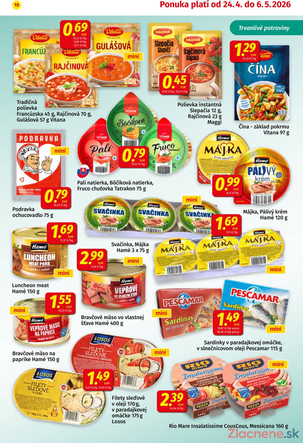 Leták KORUNA - KORUNA do 6.5. - strana 15