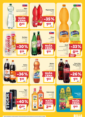 BILLA od 29.4. do 5.5.2026