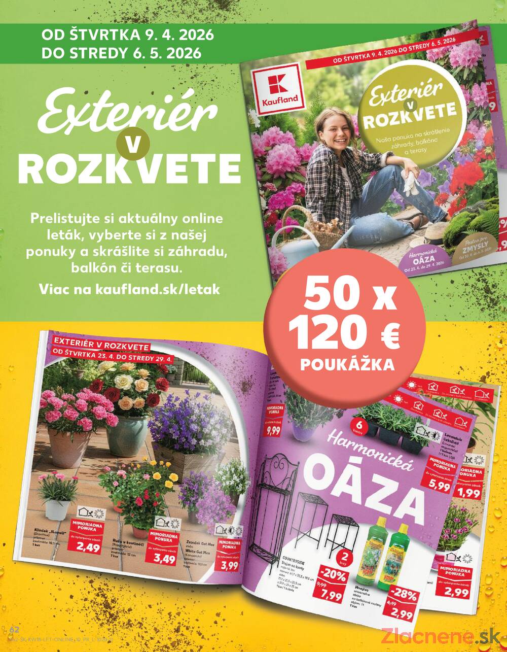 Leták Kaufland - Kaufland 30.4. - 6.5. - Kaufland Spišská Nová Ves - strana 62