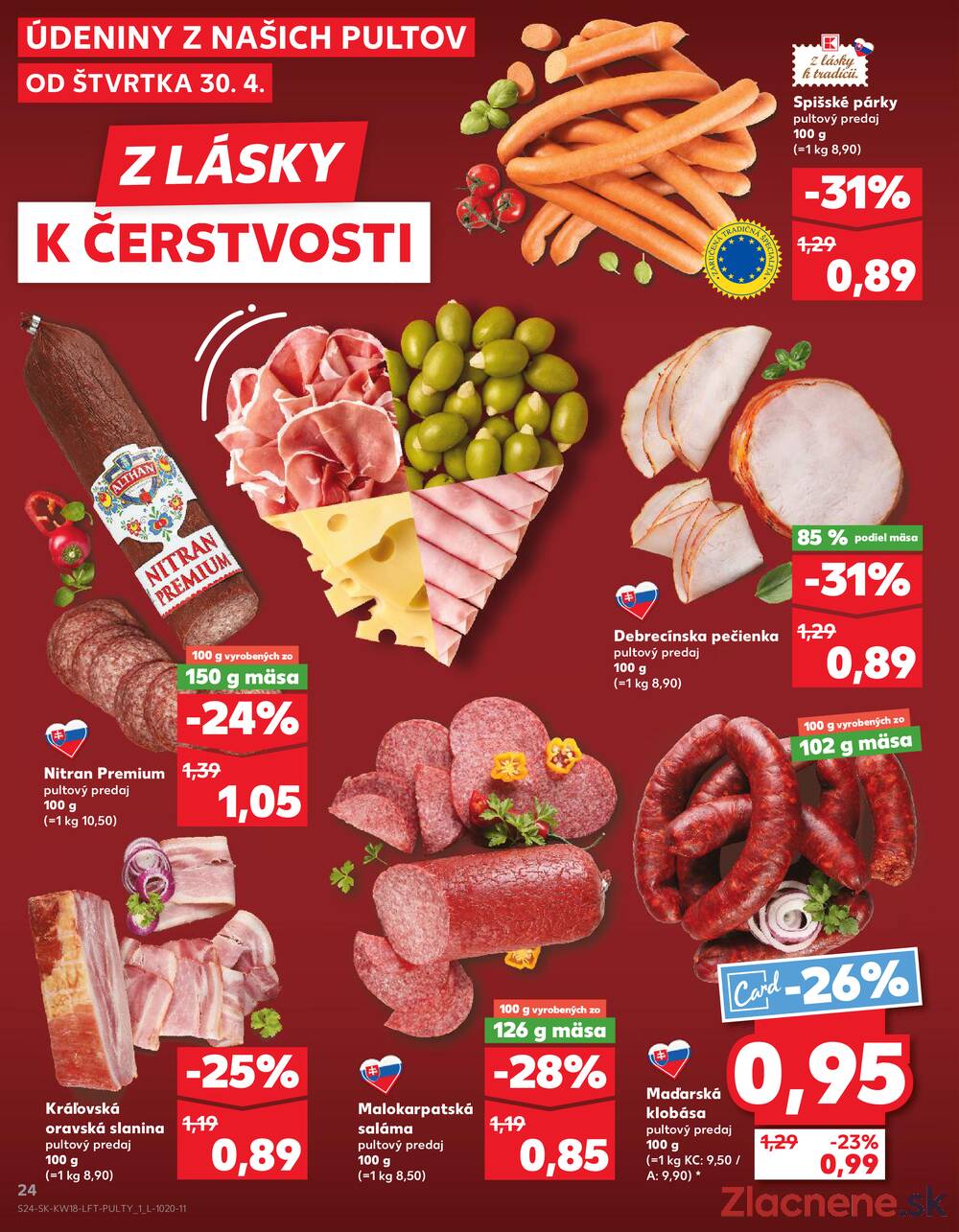 Kaufland 30.4. - 6.5. - Kaufland Trebišov