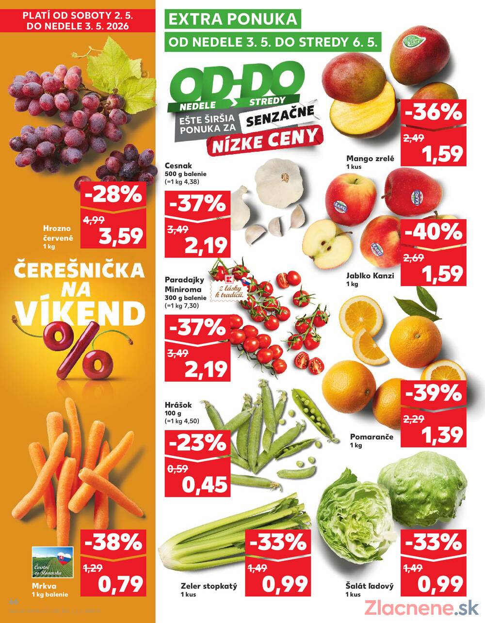 Kaufland 30.4. - 6.5. - Kaufland Trebišov