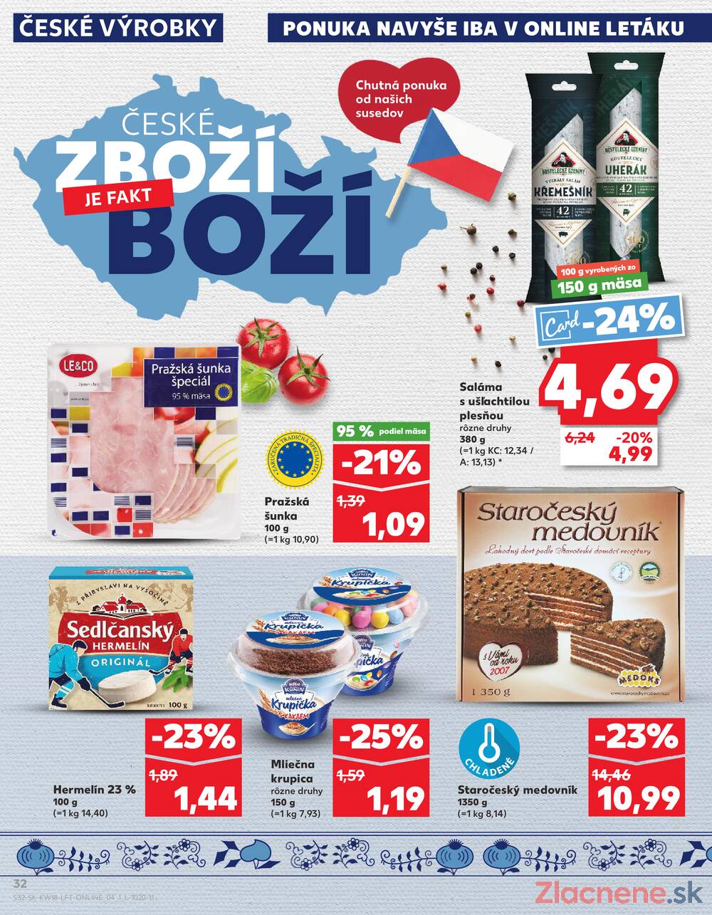 Kaufland 30.4. - 6.5. - Kaufland Poprad - Jiřího Wolkera