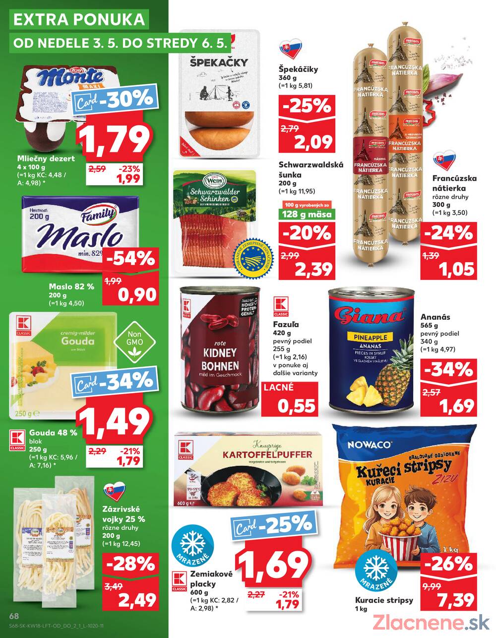 Kaufland 30.4. - 6.5. - Kaufland Poprad - Jiřího Wolkera