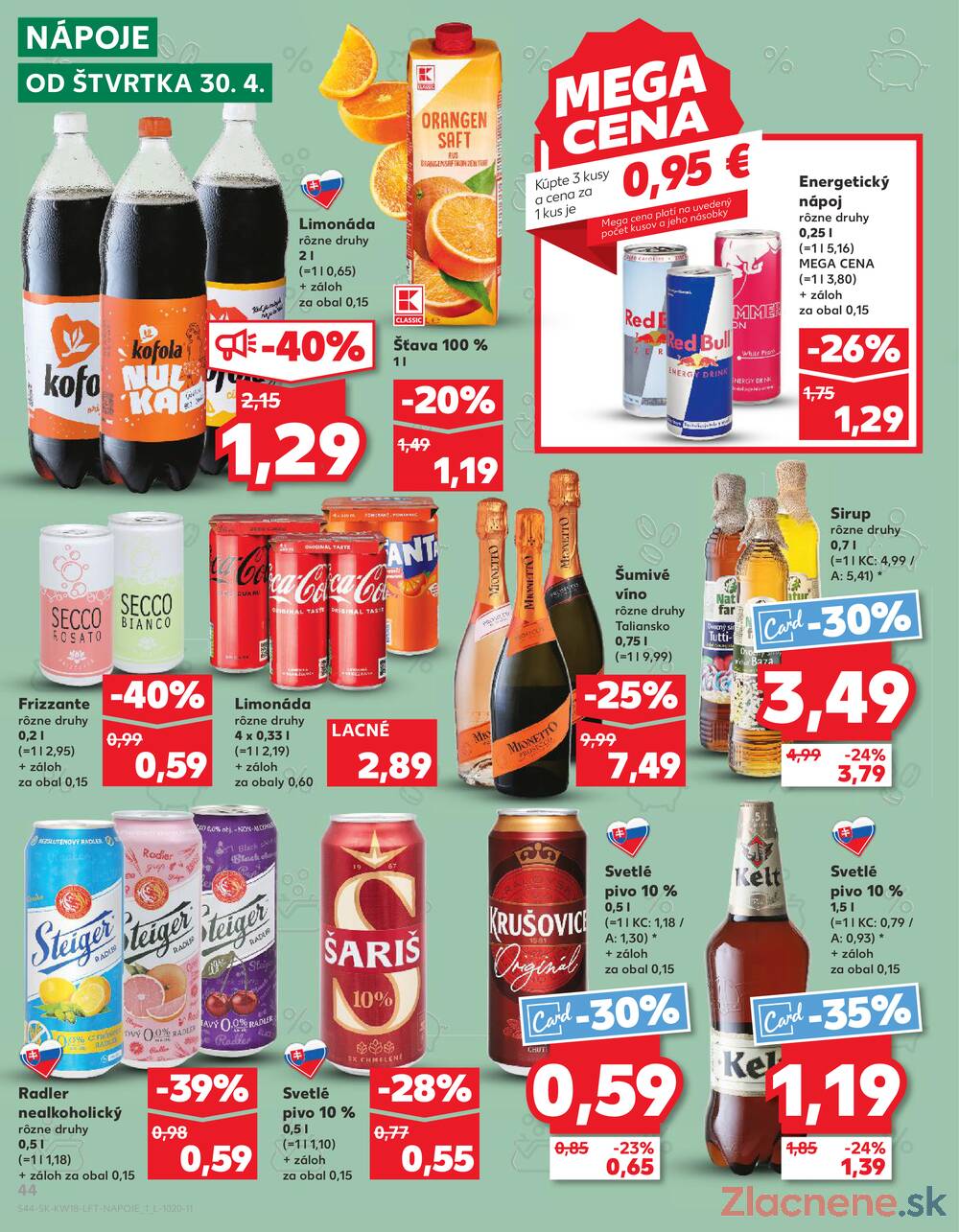 Leták Kaufland - Kaufland 30.4. - 6.5. - Kaufland Dunajská Streda - strana 44
