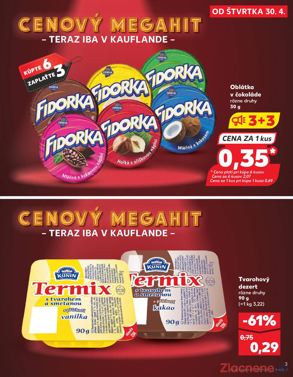 Kaufland 30.4. - 6.5. - Kaufland Piešťany