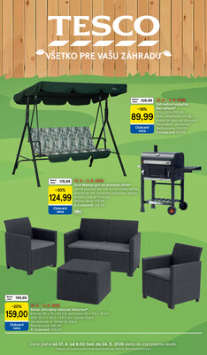Leták Tesco SPECIÁL velké hypermarkety 27.4. - 24.5.