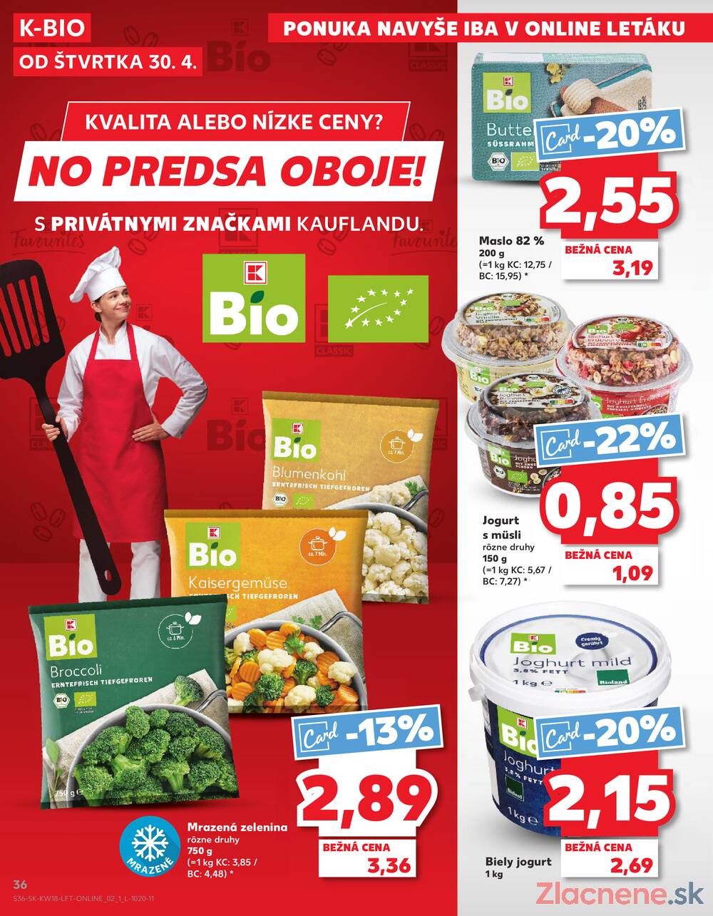 Leták Kaufland - Kaufland 30.4. - 6.5. - Kaufland Trnava - Nová ul. - strana 36