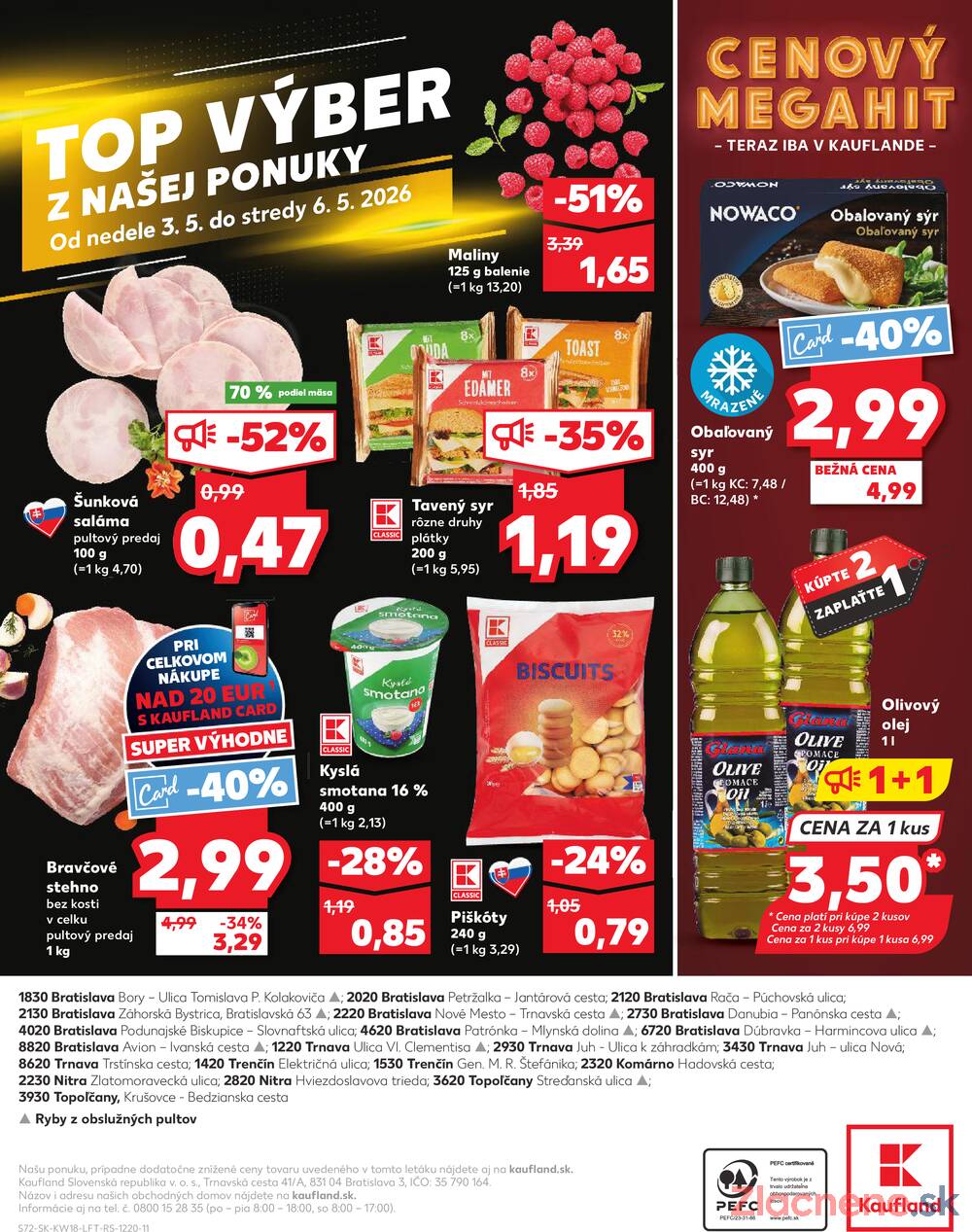 Leták Kaufland - Kaufland 30.4. - 6.5. - Kaufland Topoľčany - strana 72