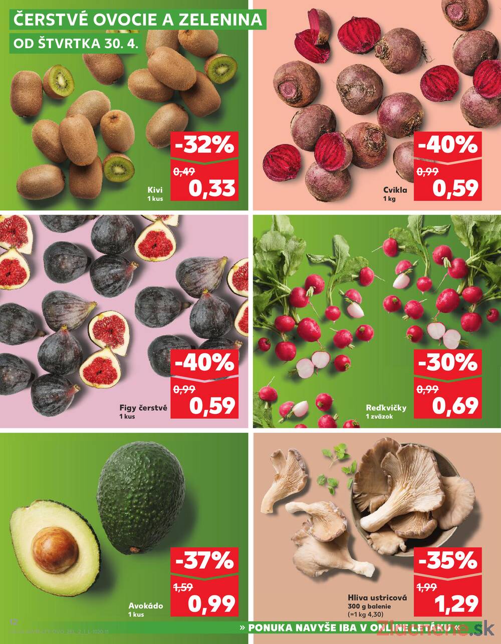 Kaufland 30.4. - 6.5. - Bratislava-Patrónka