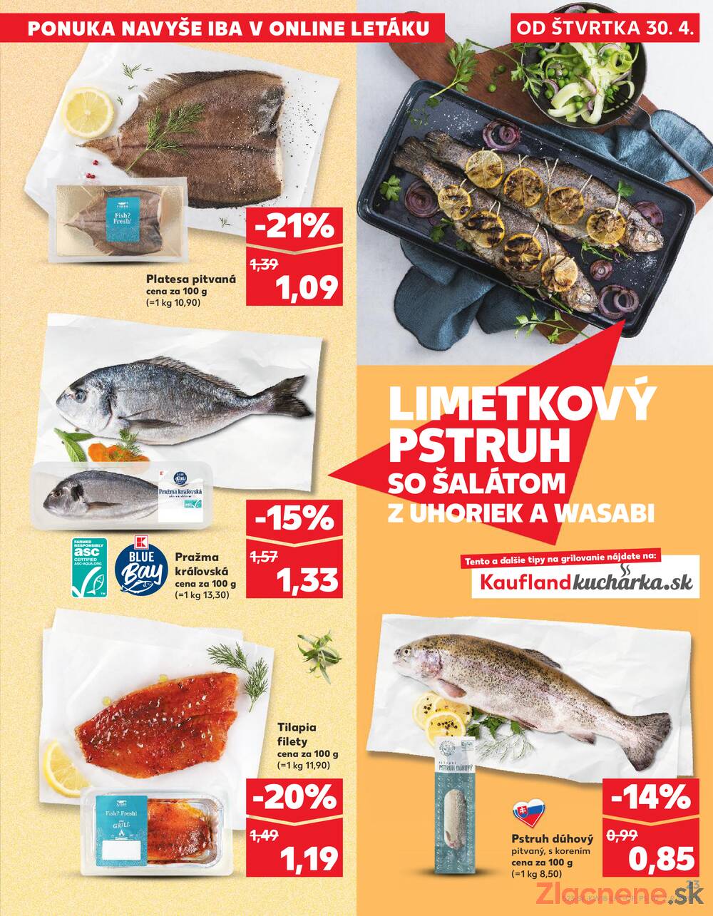Kaufland 30.4. - 6.5. - Bratislava-Patrónka