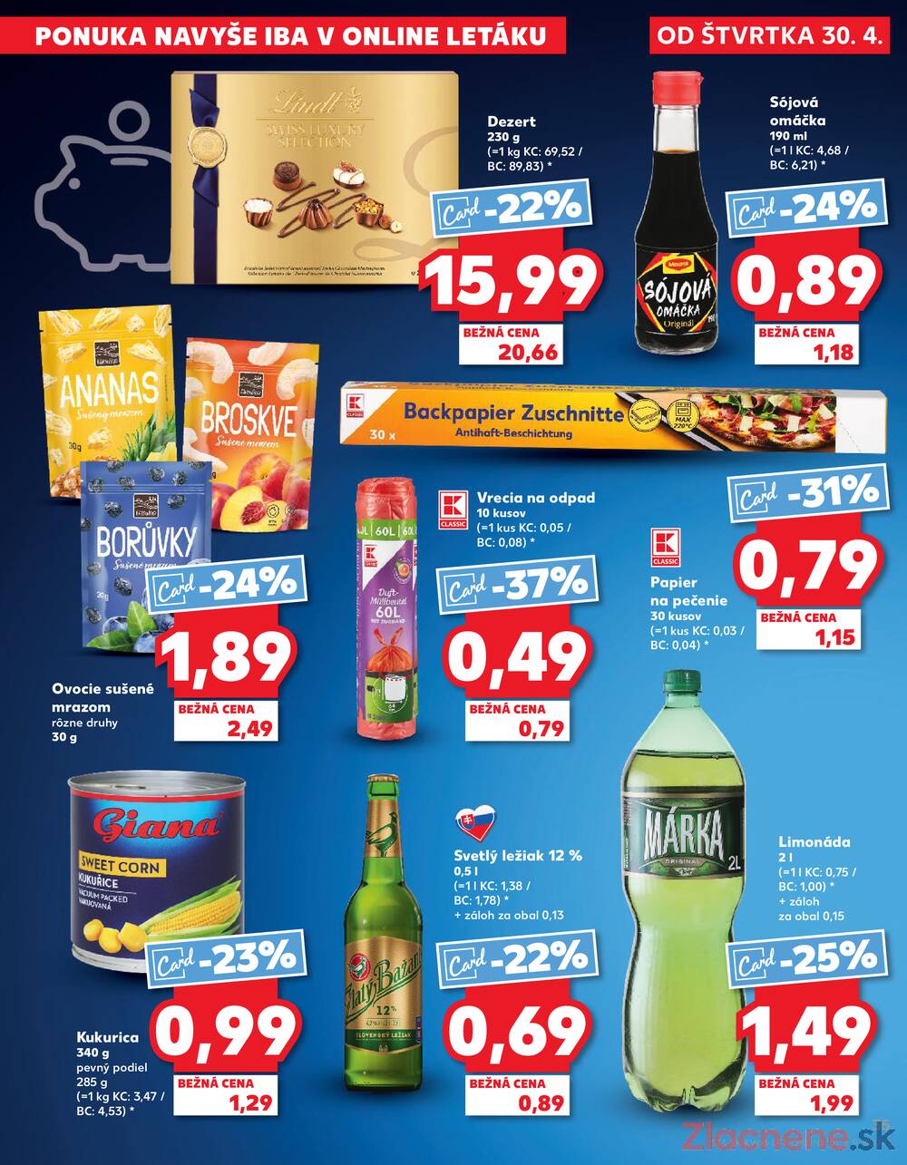 Kaufland 30.4. - 6.5. - Kaufland Liptovský Mikuláš