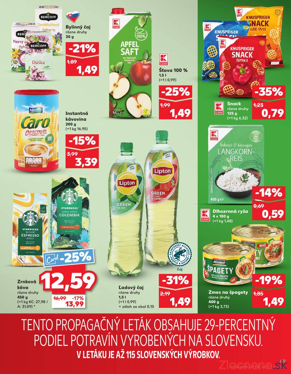 Kaufland 30.4. - 6.5. - Kaufland Považská Bystrica - Centrum