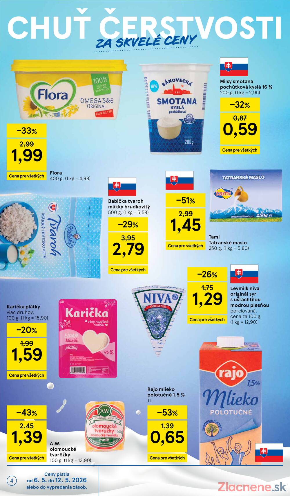 Leták Tesco - Tesco supermarkety od 6.5. do 12.5.2026 - strana 4