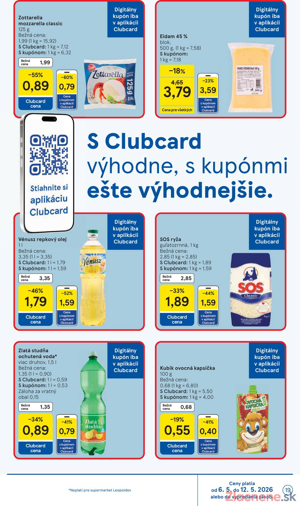 Tesco supermarkety od 6.5. do 12.5.2026