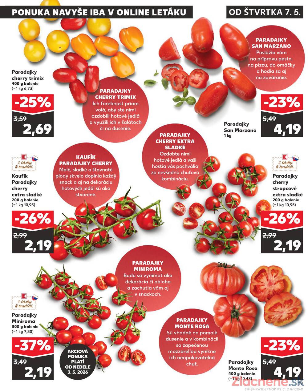 Leták Kaufland - Kaufland 7.5. - 13.5. - Kaufland Stará Ľubovňa - strana 19