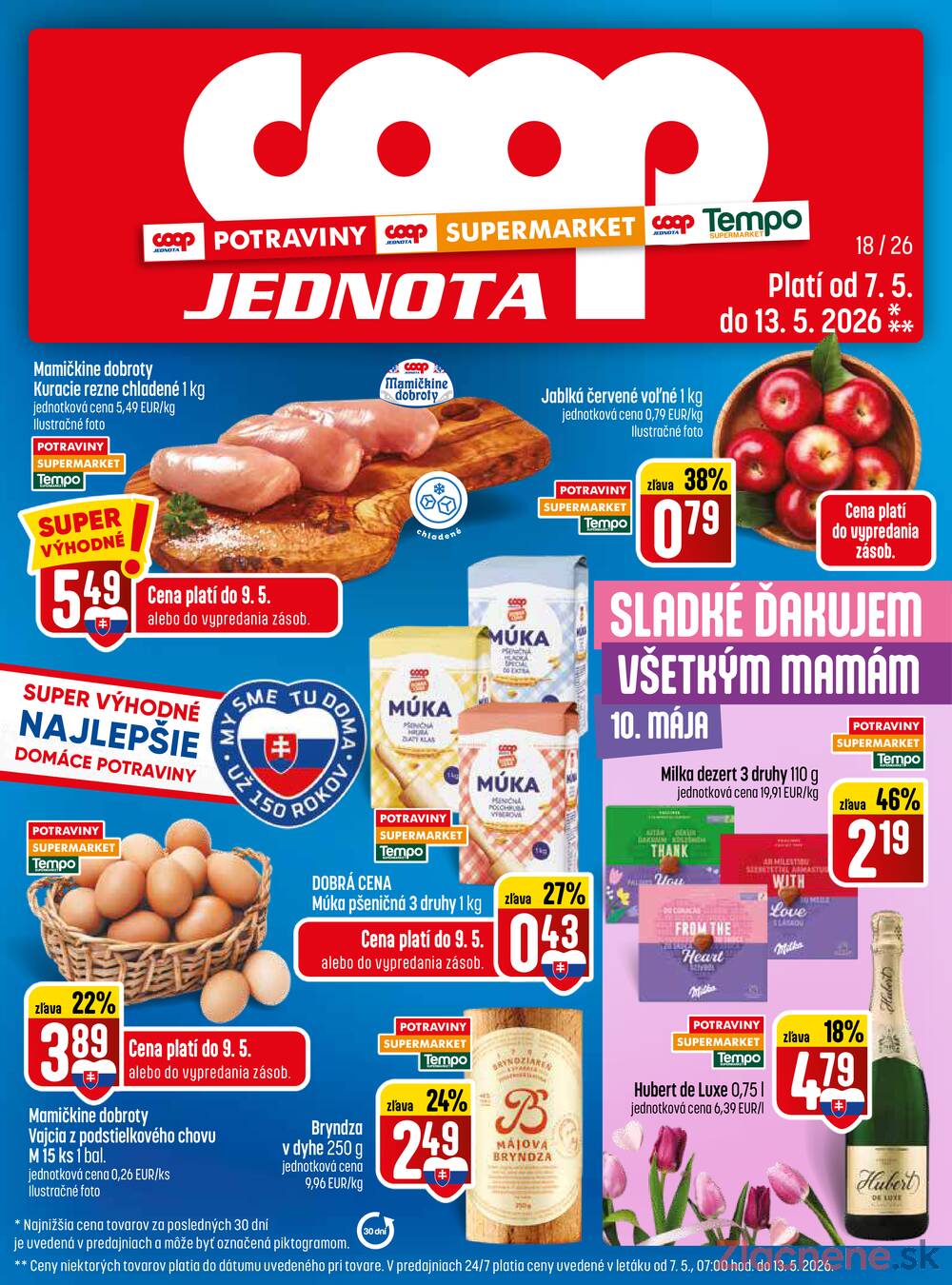 Leták COOP Jednota Slovensko - COOP do 13.5. - strana 1
