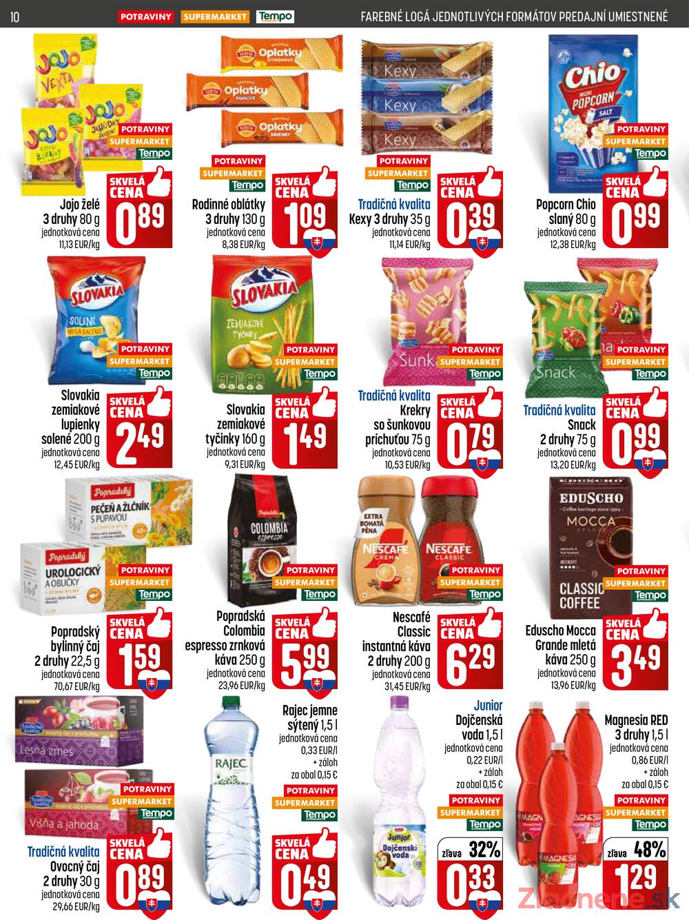 Leták COOP Jednota Slovensko - COOP do 13.5. - strana 10