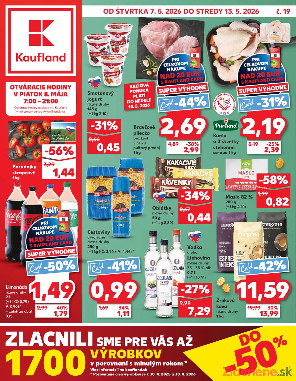 Leták Kaufland - Kaufland 7.5. - 13.5. - Kaufland Bratislava - Nové Mesto - strana 1 Leták Kaufland - Kaufland 7.5. - 13.5. - Kaufland Bratislava - Nové Mesto - strana 1