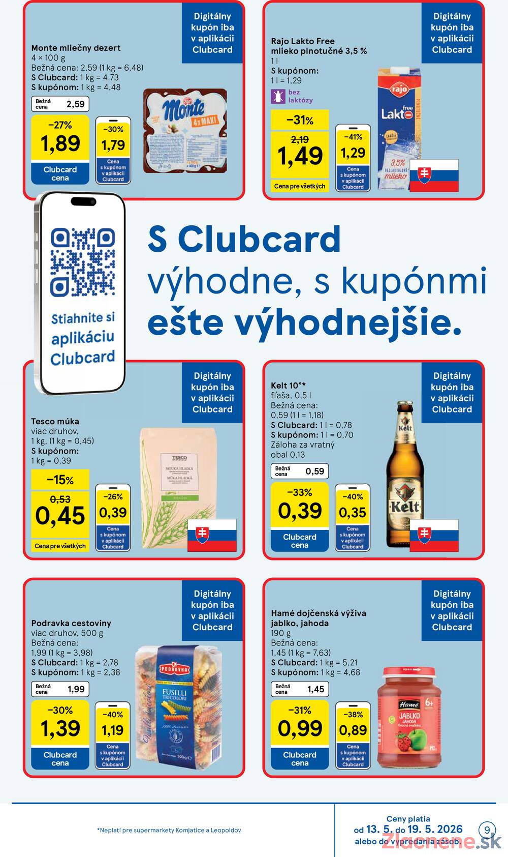 Leták Tesco - Tesco supermarkety od 13.5. do 19.5.2026 - strana 9