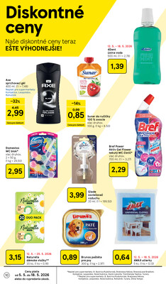 Tesco supermarkety od 13.5. do 19.5.2026