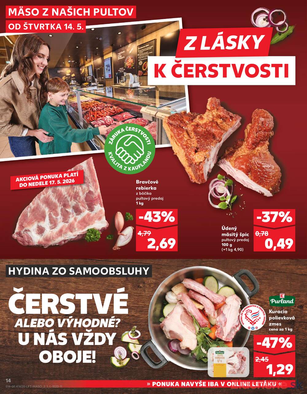 Leták Kaufland - Kaufland 14.5. - 20.5. - Kaufland Spišská Nová Ves - strana 14 Leták Kaufland - Kaufland 14.5. - 20.5. - Kaufland Spišská Nová Ves - strana 14