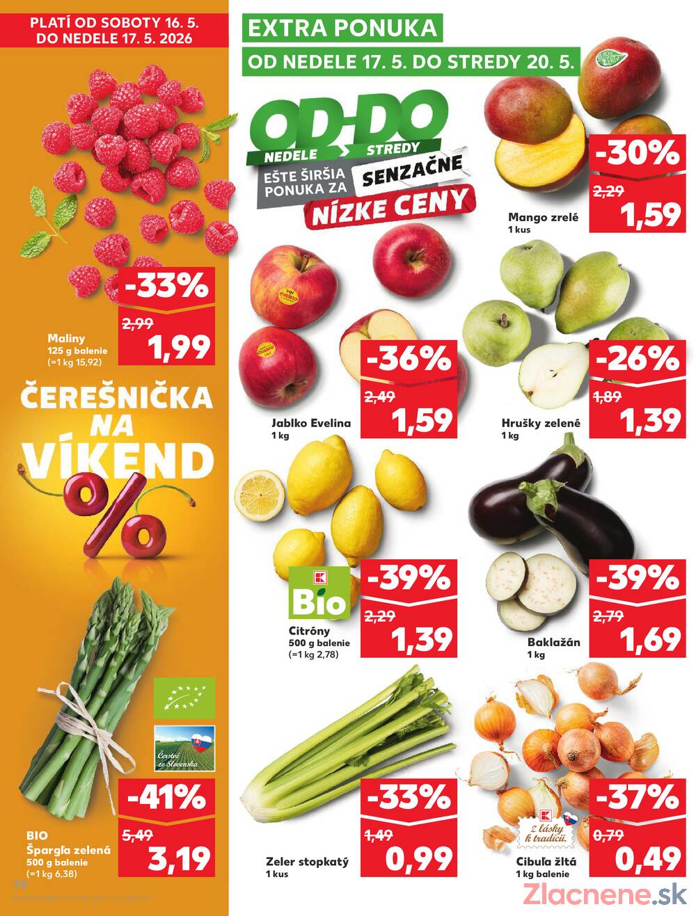 Leták Kaufland - Kaufland 14.5. - 20.5. - Kaufland Spišská Nová Ves - strana 70 Leták Kaufland - Kaufland 14.5. - 20.5. - Kaufland Spišská Nová Ves - strana 70