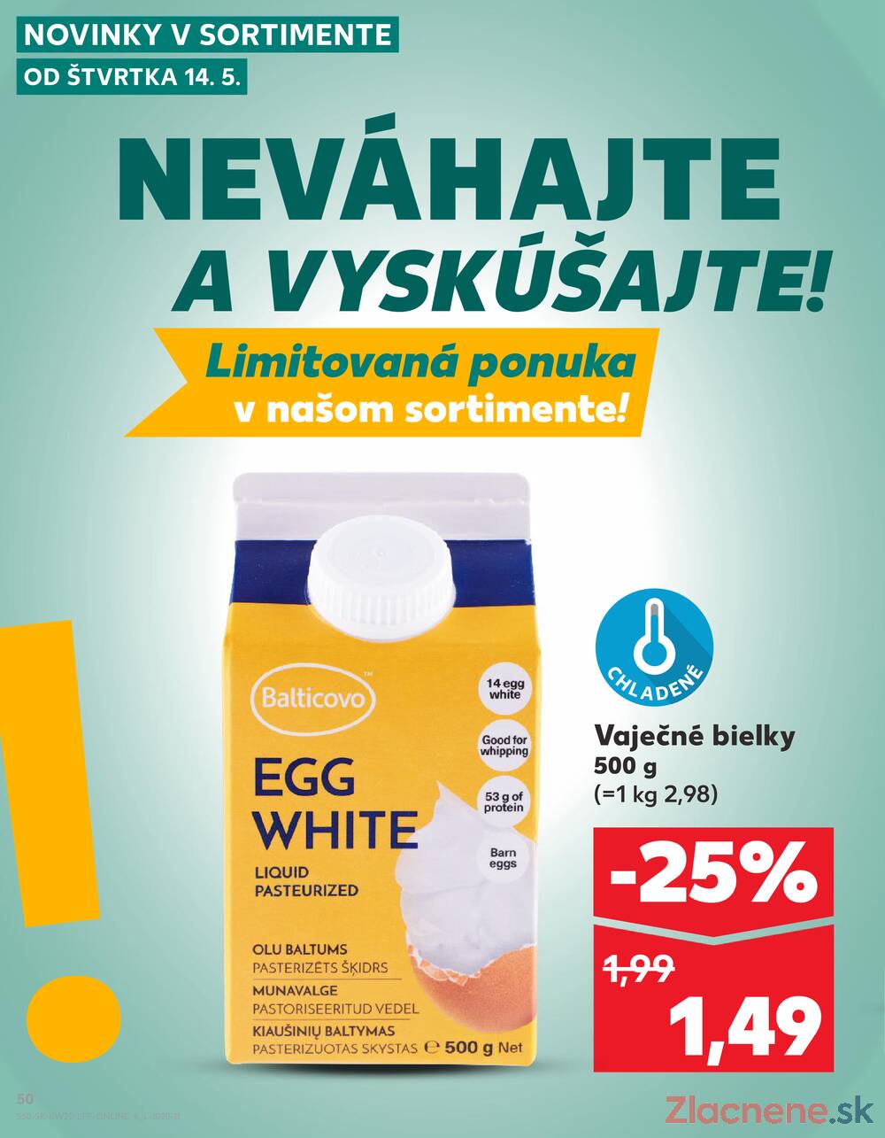 Leták Kaufland - Kaufland 14.5. - 20.5. - Kaufland Trebišov - strana 50