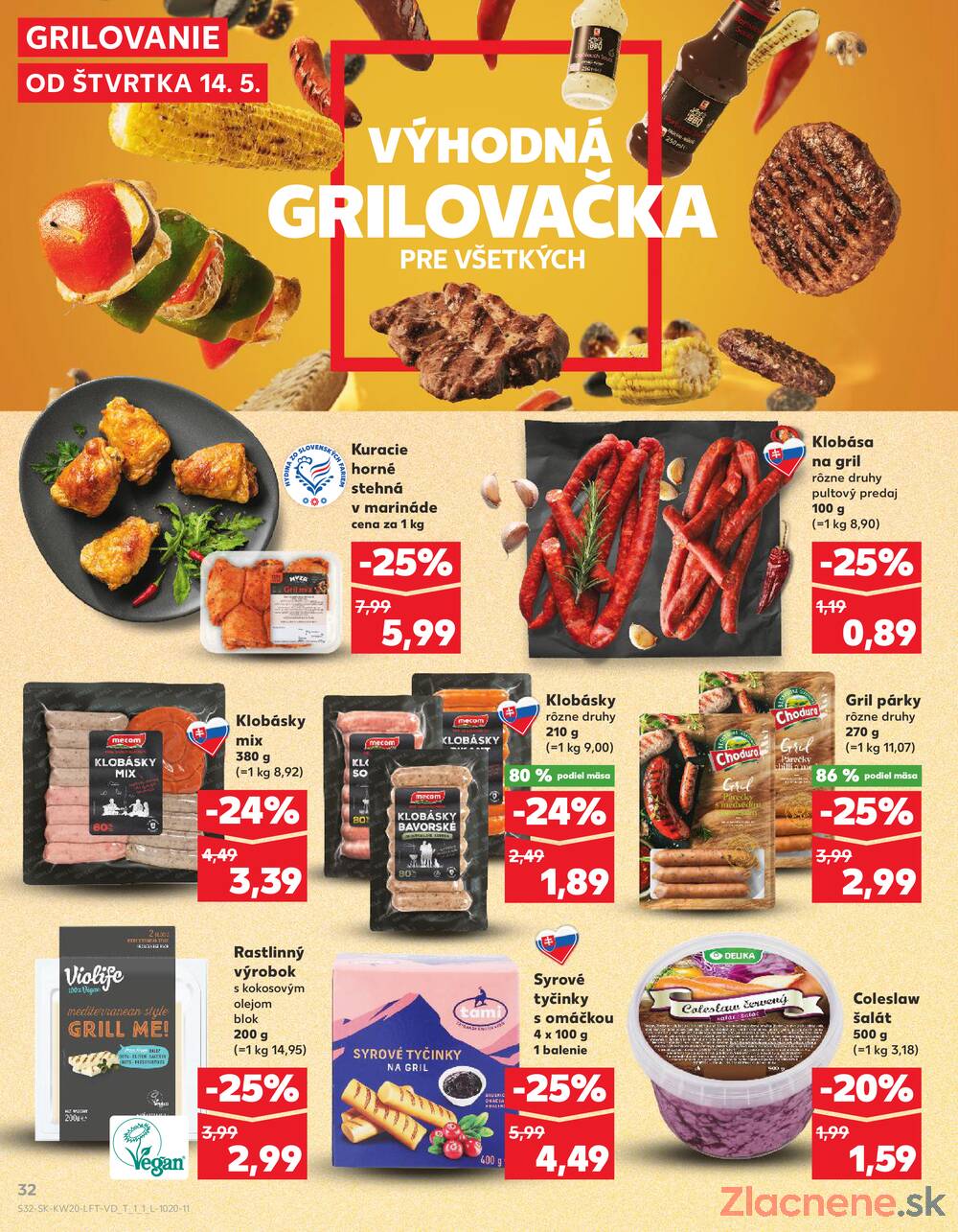 Leták Kaufland - Kaufland 14.5. - 20.5. - Kaufland Sabinov - strana 32 Leták Kaufland - Kaufland 14.5. - 20.5. - Kaufland Sabinov - strana 32