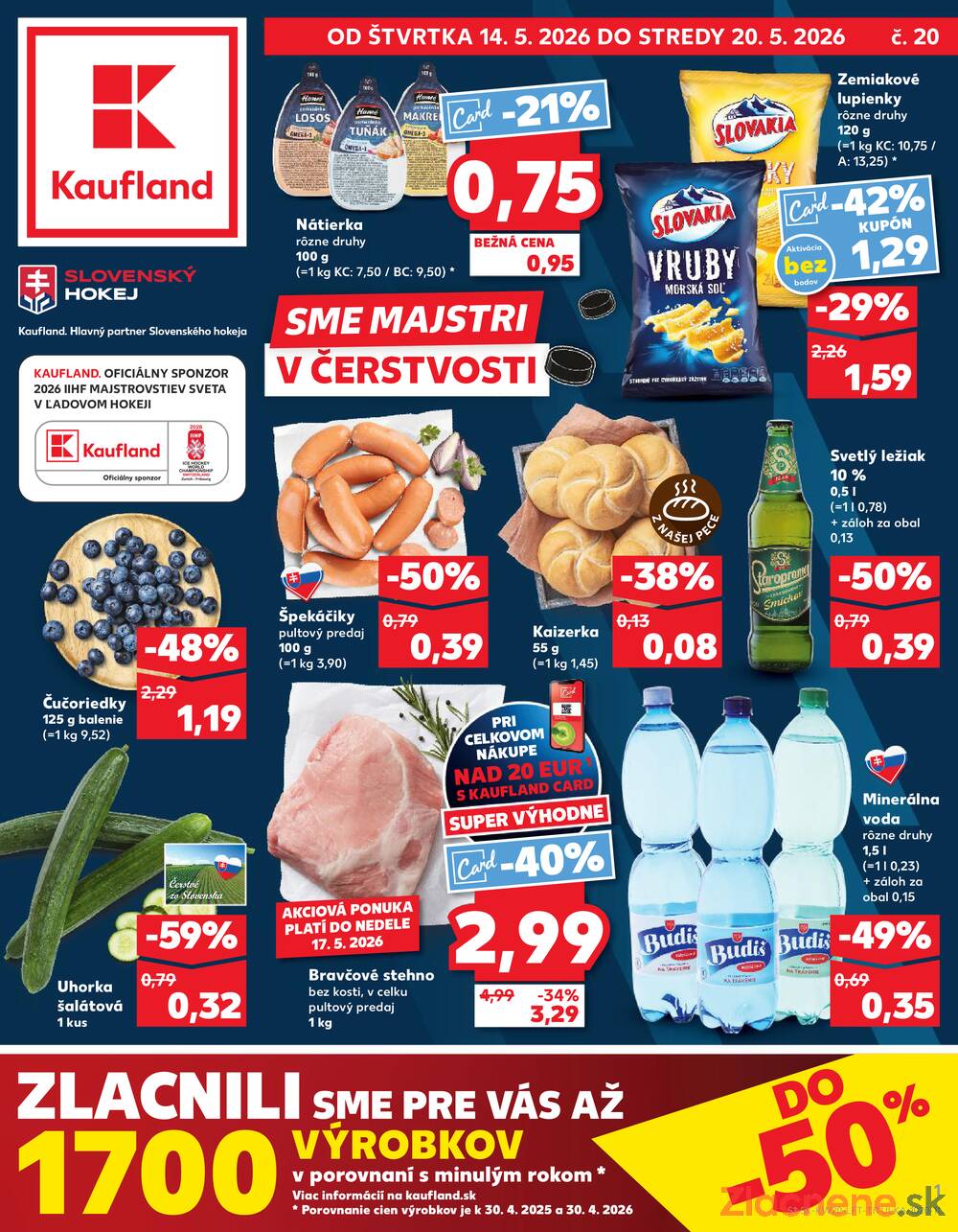 Leták Kaufland - Kaufland 14.5. - 20.5. - Kaufland Svidník - strana 1 Leták Kaufland - Kaufland 14.5. - 20.5. - Kaufland Svidník - strana 1