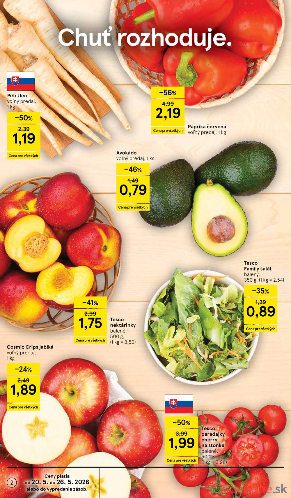 Leták Tesco - Tesco supermarkety od 20.5. do 26.5.2026 - strana 2