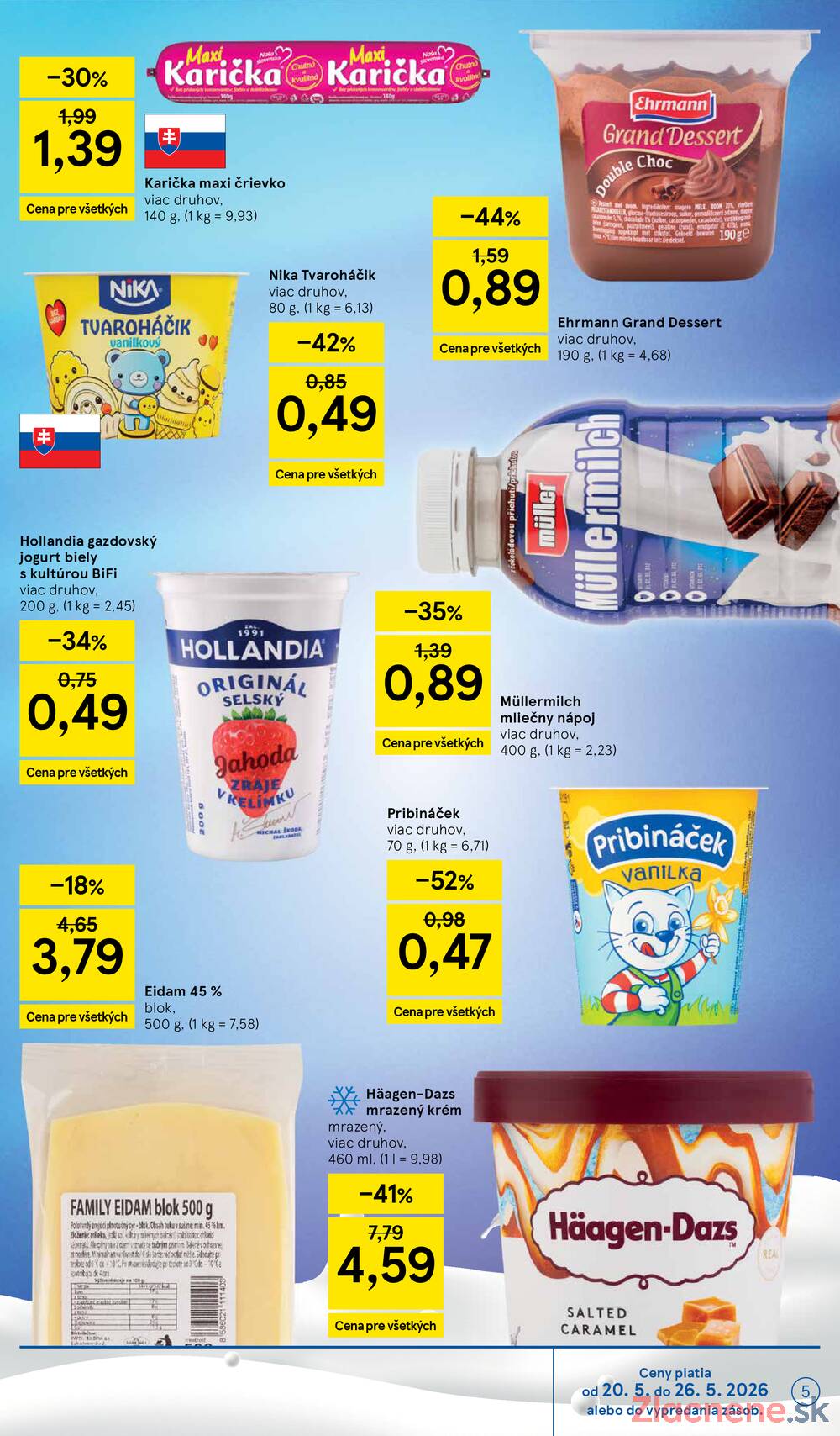 Tesco malé hypermarkety 20.5. - 26.5.