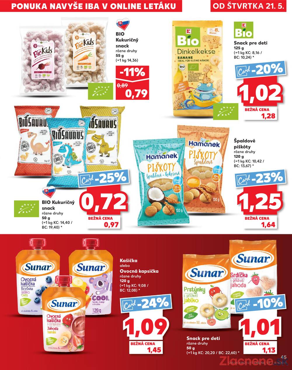 Kaufland 21.5. - 27.5. - Kaufland Rožňava