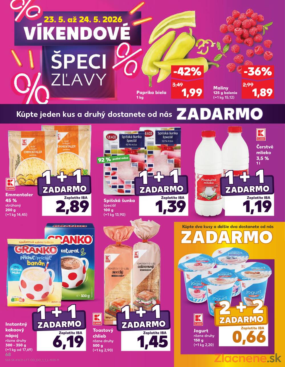 Kaufland 21.5. - 27.5. - Kaufland Rožňava
