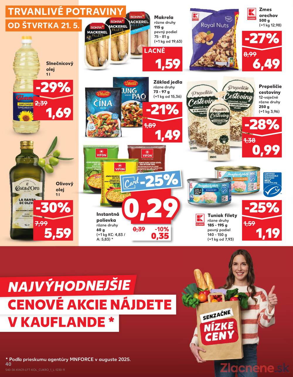 Kaufland 21.5. - 27.5. - Kaufland Považská Bystrica - Centrum