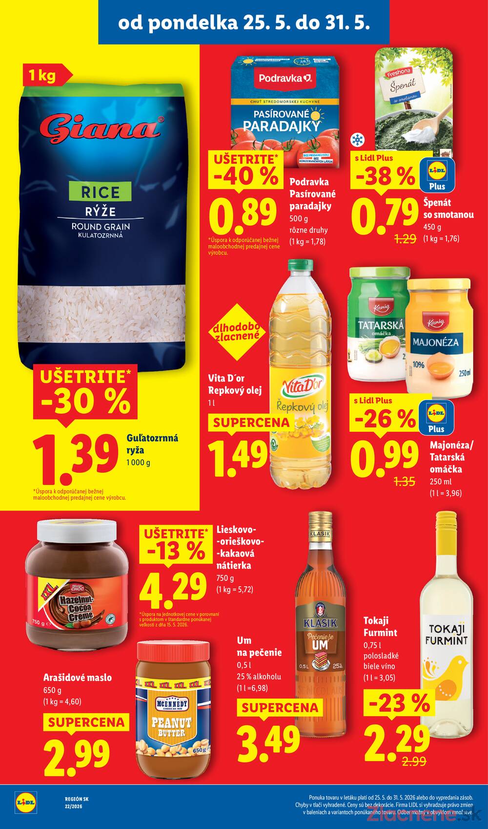 Lidl do 31.5.