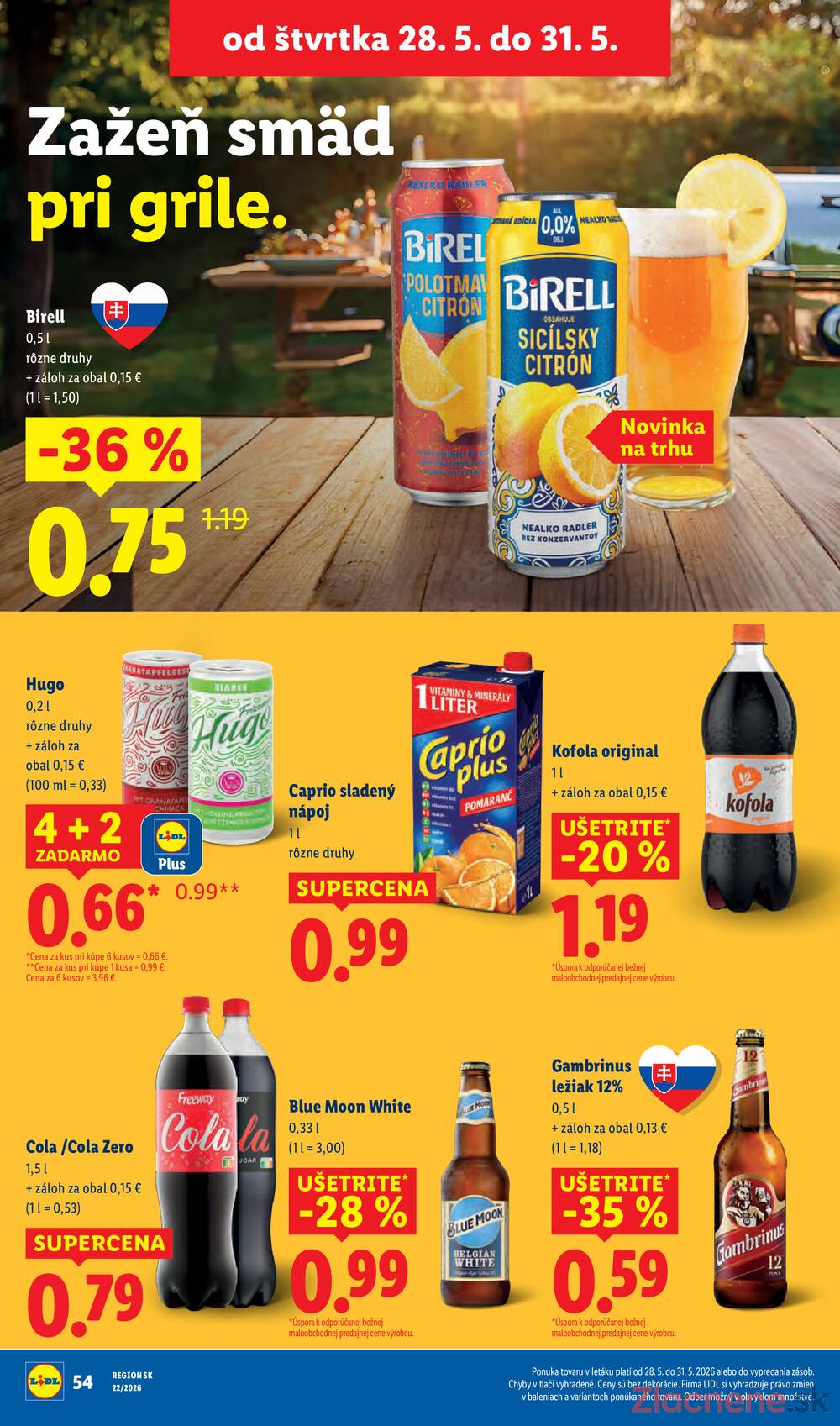 Lidl do 31.5.