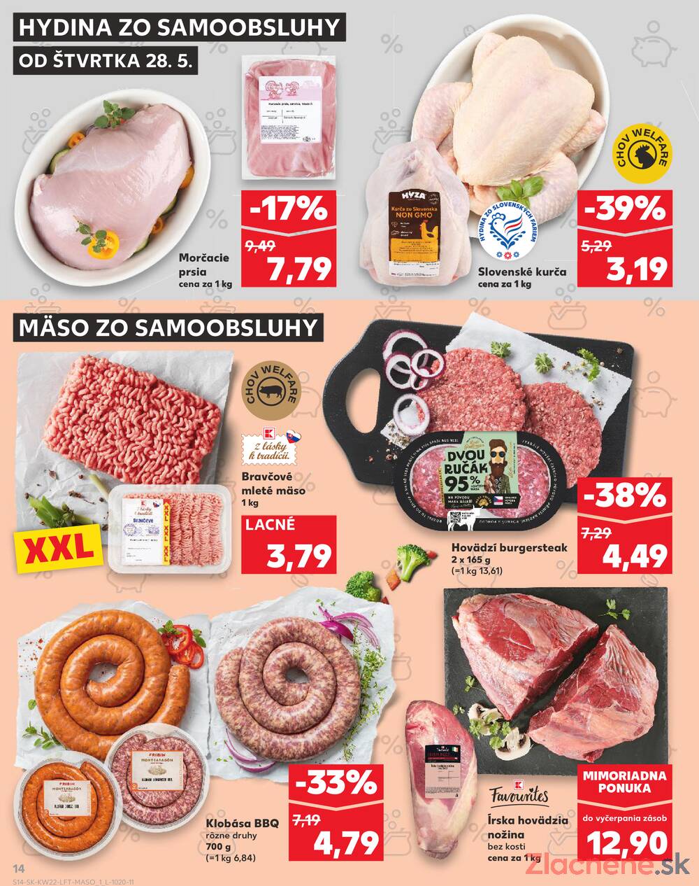 Leták Kaufland - Kaufland 28.5. - 3.6. - Kaufland Bytča - strana 14 Leták Kaufland - Kaufland 28.5. - 3.6. - Kaufland Bytča - strana 14