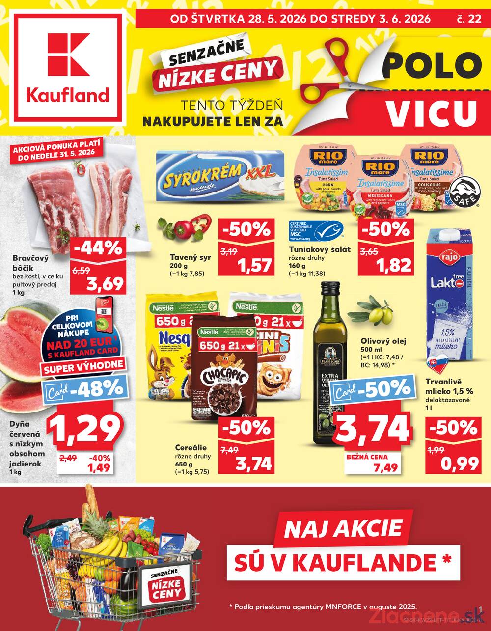Leták Kaufland - Kaufland 28.5. - 3.6. - Kaufland Rimavská Sobota - strana 1