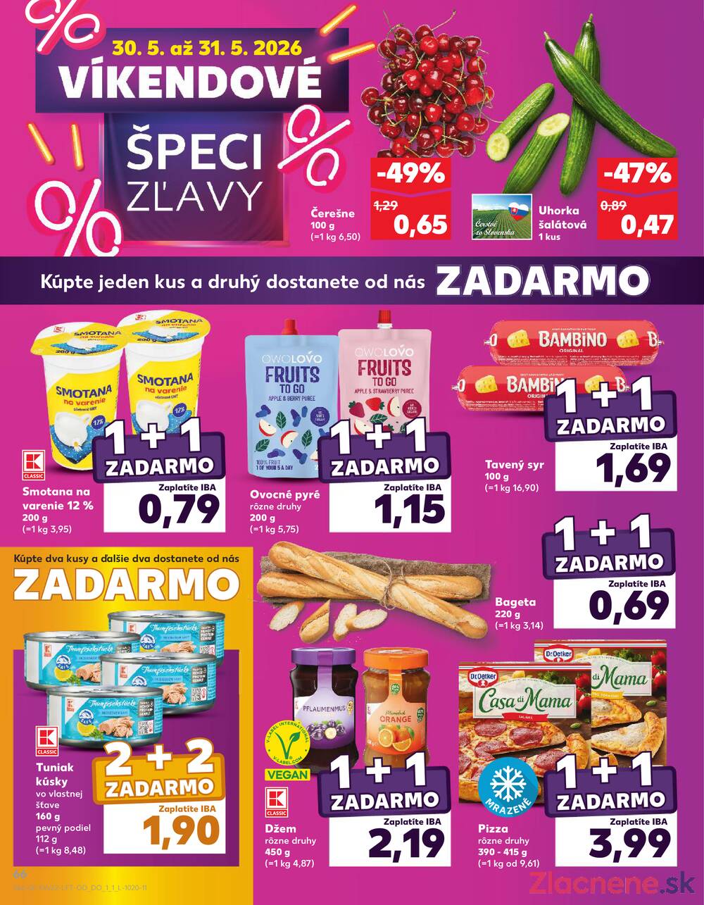 Leták Kaufland - Kaufland 28.5. - 3.6. - Kaufland Poprad - Jiřího Wolkera - strana 66 Leták Kaufland - Kaufland 28.5. - 3.6. - Kaufland Poprad - Jiřího Wolkera - strana 66