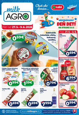 MILK - AGRO : 1 leták