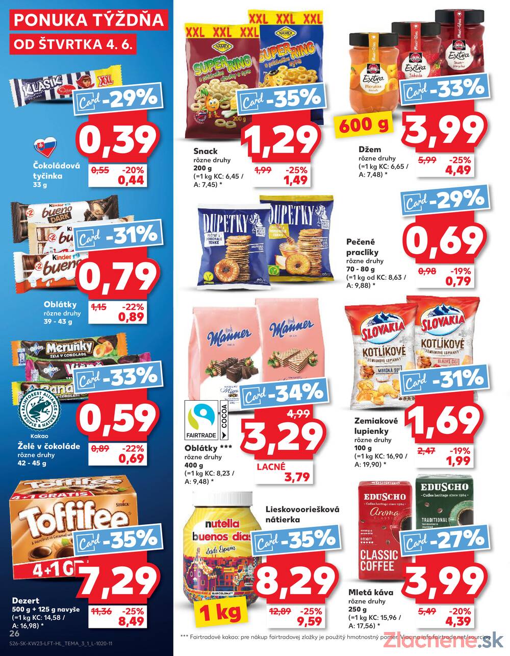 Kaufland 4.6. - 10.6. - Kaufland Púchov