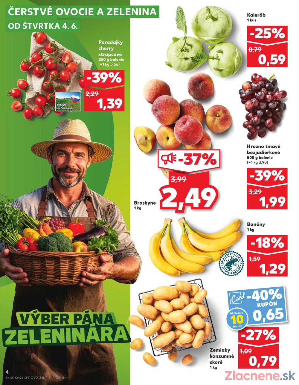 Leták Kaufland - Kaufland 4.6. - 10.6. - Kaufland Trebišov - strana 4