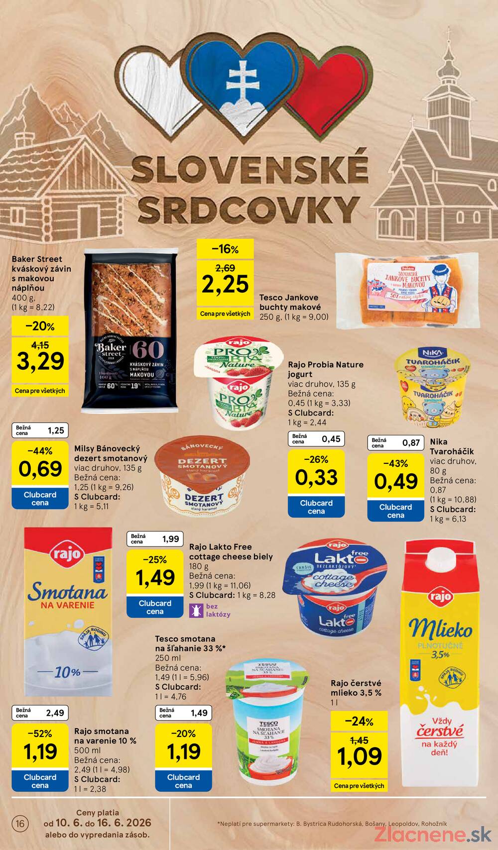 Tesco supermarkety od 10.6. do 16.6.2026