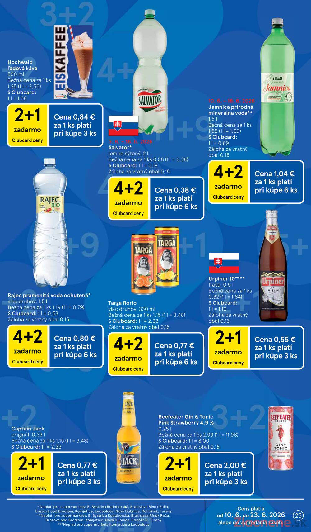 Tesco supermarkety od 10.6. do 16.6.2026