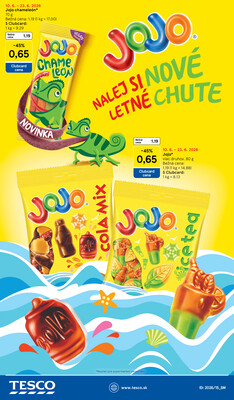 Tesco supermarkety od 10.6. do 16.6.2026