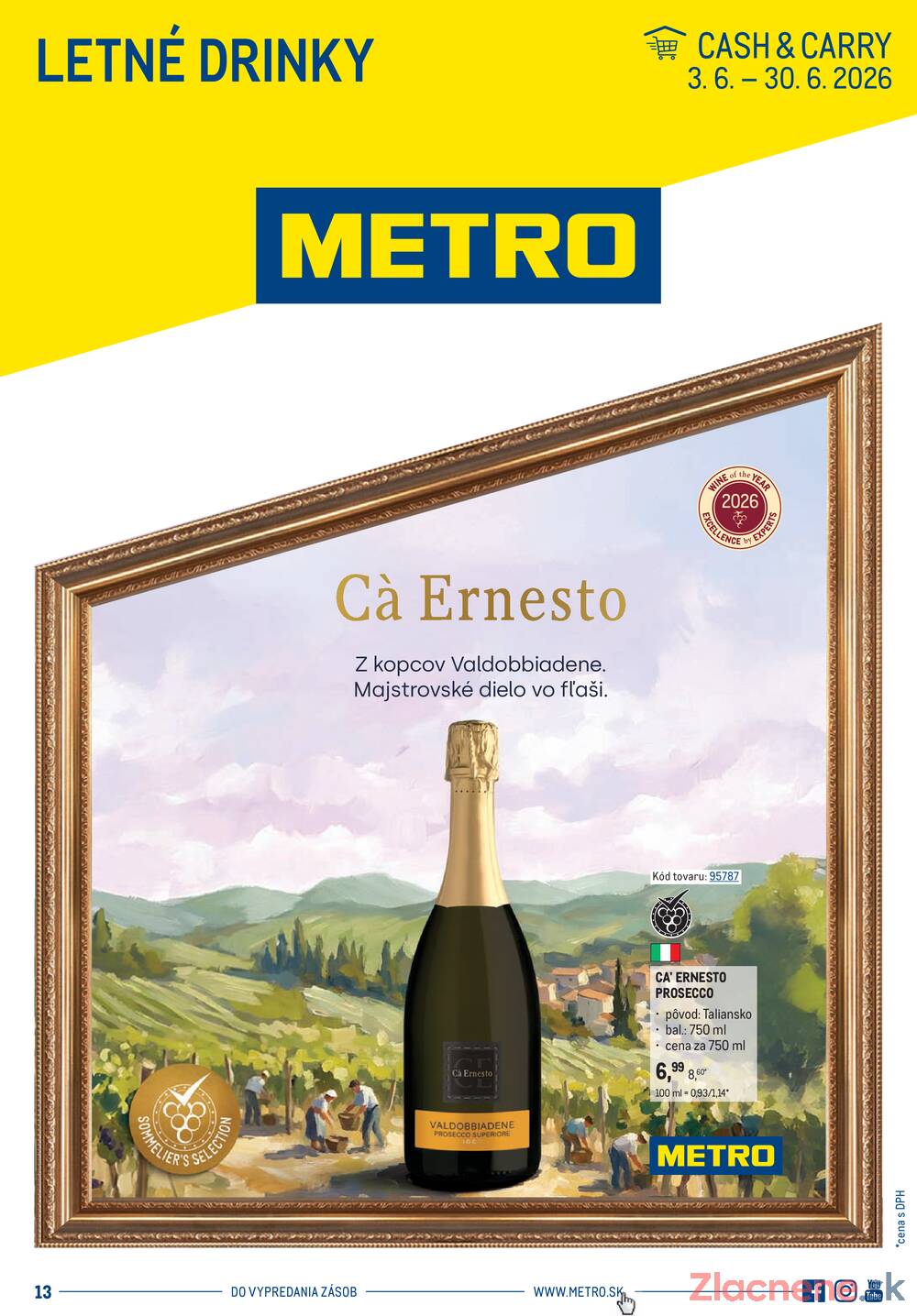 Leták METRO - METRO Letné drinky do 30.6. - strana 1 Leták METRO - METRO Letné drinky do 30.6. - strana 1